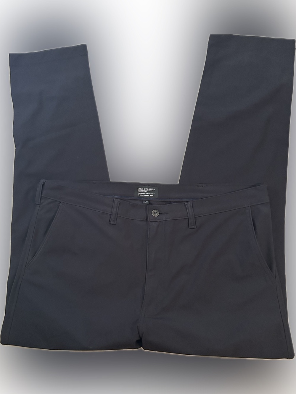 Levi's XX Chino Standard Taper Men's Black Flat-Front Casual Pants